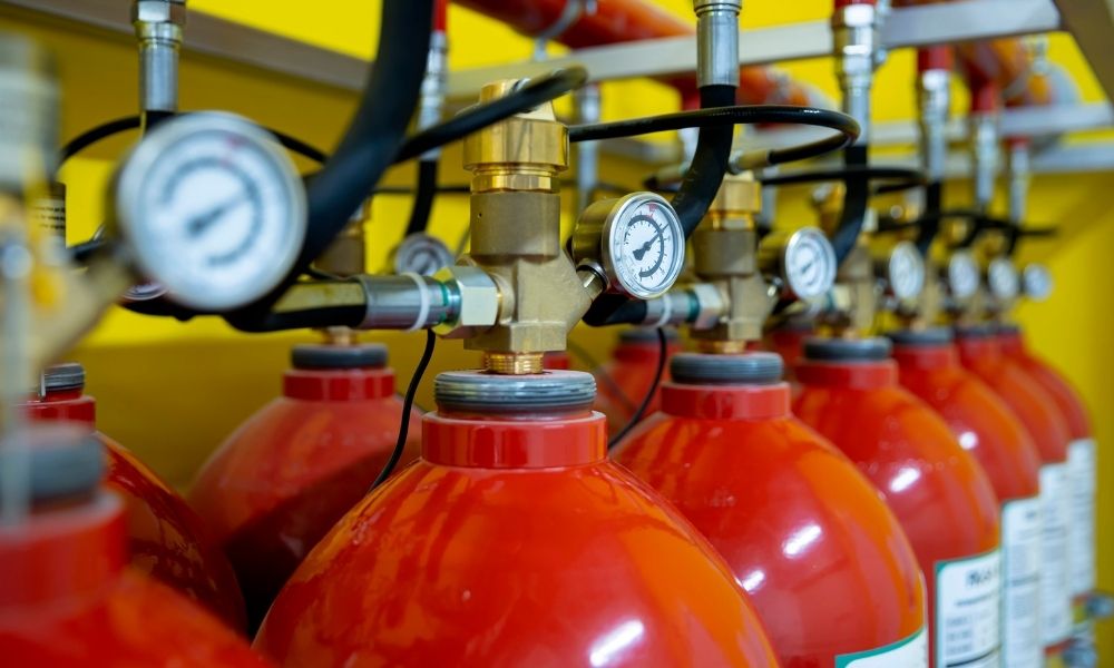 Central Fire Protection Equipment : Fire Extinguishers