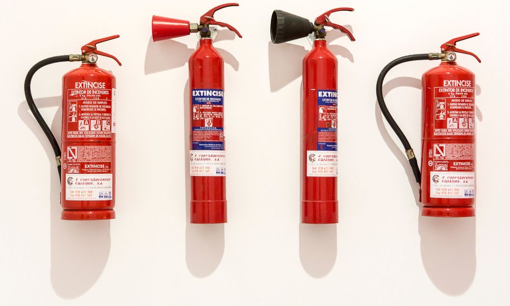 Portable Fire Extinguishers Most Important Types of Fire Protection Systems 