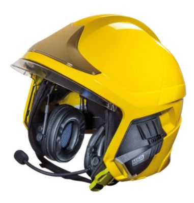 Fire Fighting Helmet With Built in Communication System