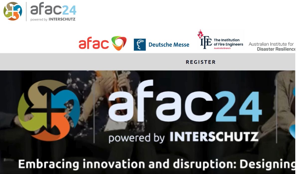 AFAC (Sydney, Australia): September 3–6, 2024. The Australasian Fire and Emergency Services Authorities Council (AFAC) conference