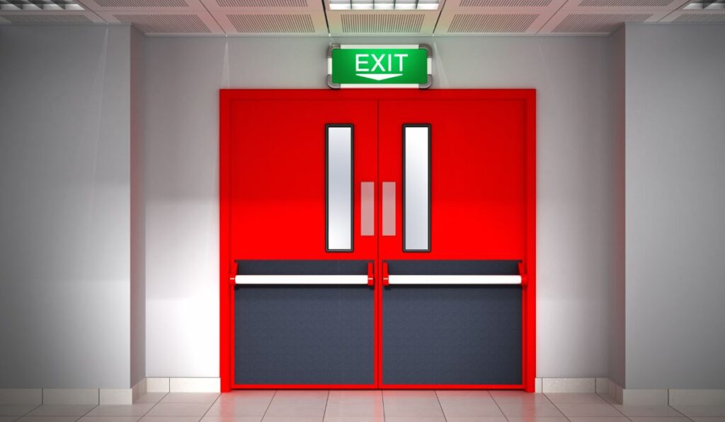 commercial fire rated doors