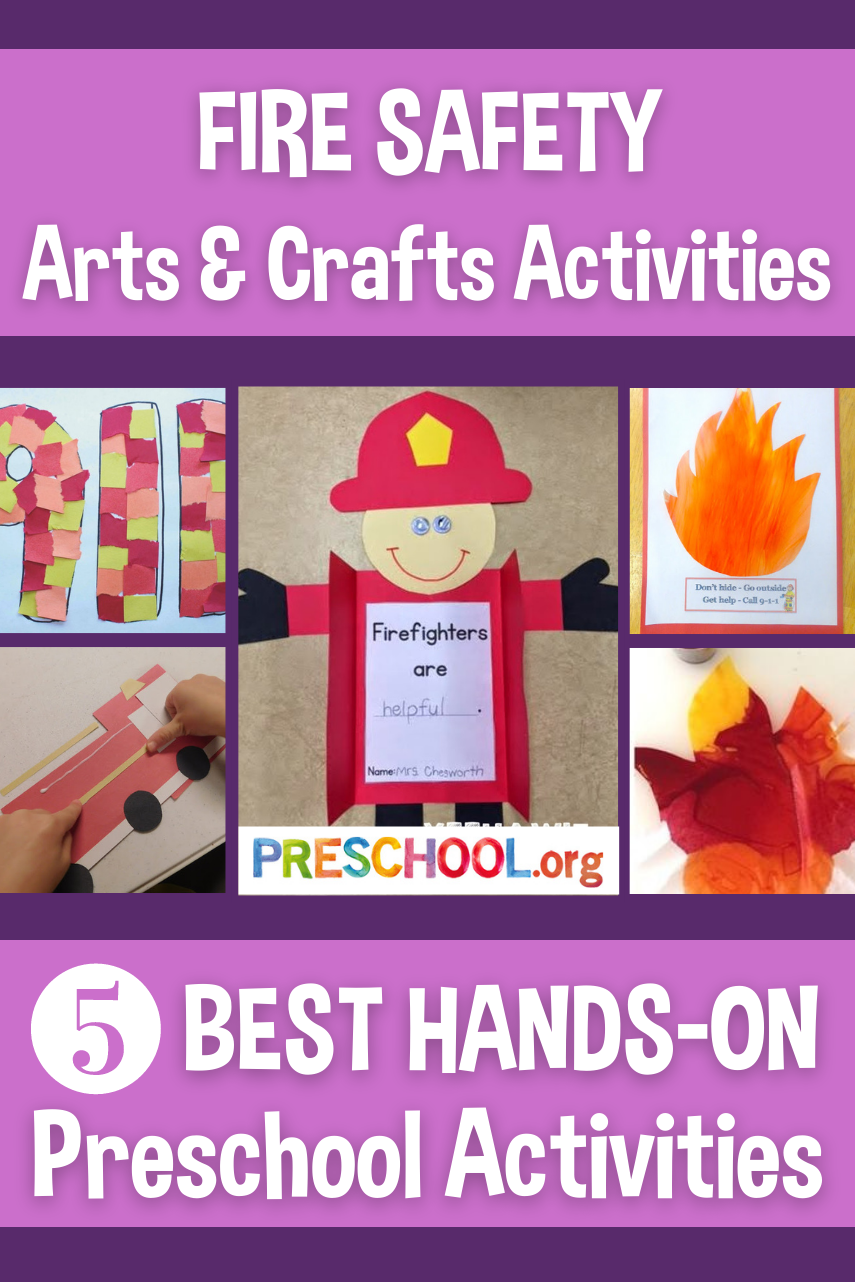 Fire Safety Crafts for Preschool