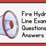 Fire Hydrant Line Exam Questions And Answers